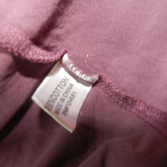 Collegiate Outfitters Womens Purple Tie Dye Cotton Short Sleeve Shirt Size Small - Picture 6 of 6